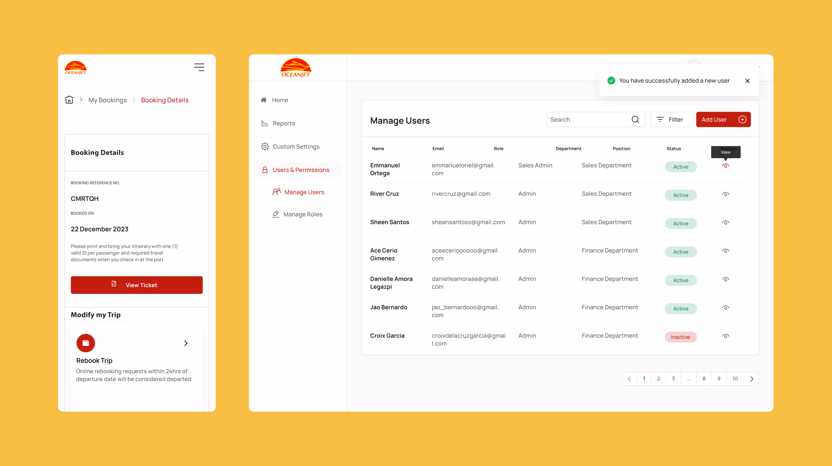 OceanJet: Digital Booking for Hassle-Free Ferry Trips screenshot 2