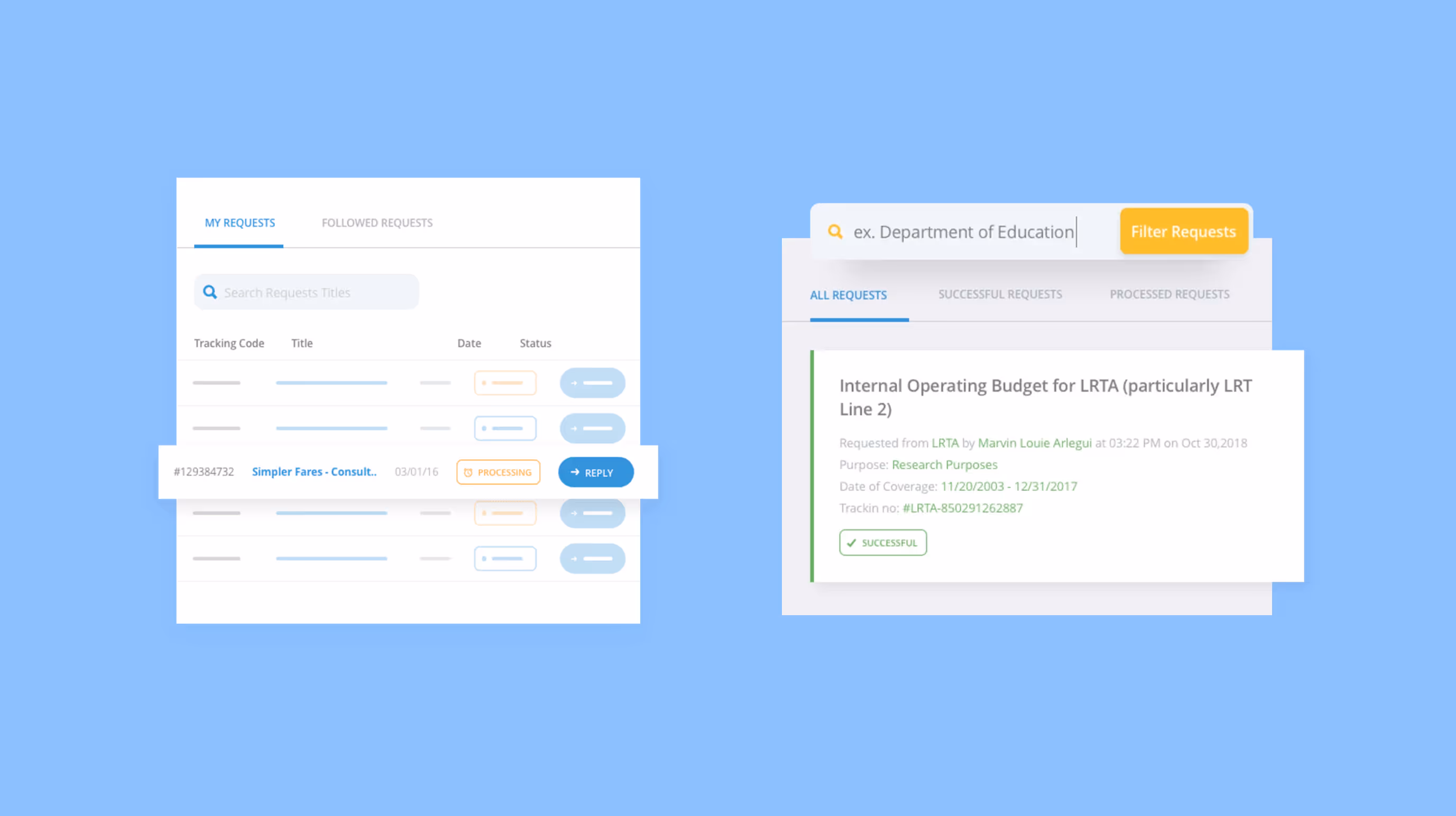 eFOI: A Digital Revolution in Government Transparency screenshot 1