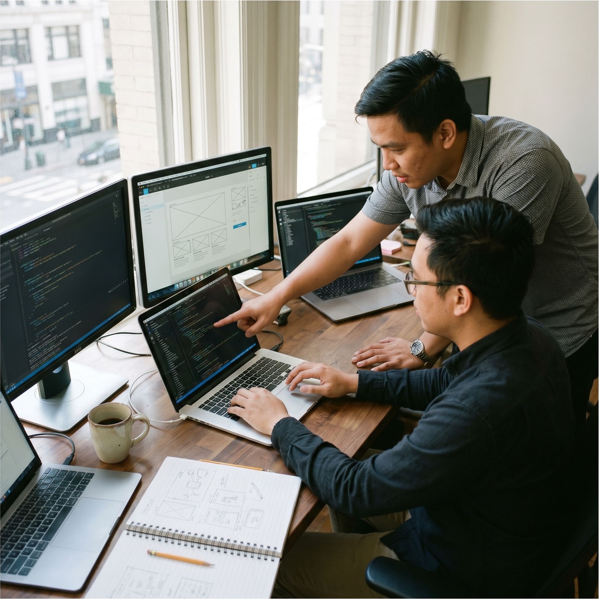 Symph engineers building custom software